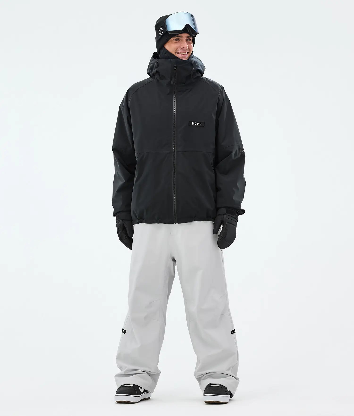 Big One Snowboard Pants Men Light Grey