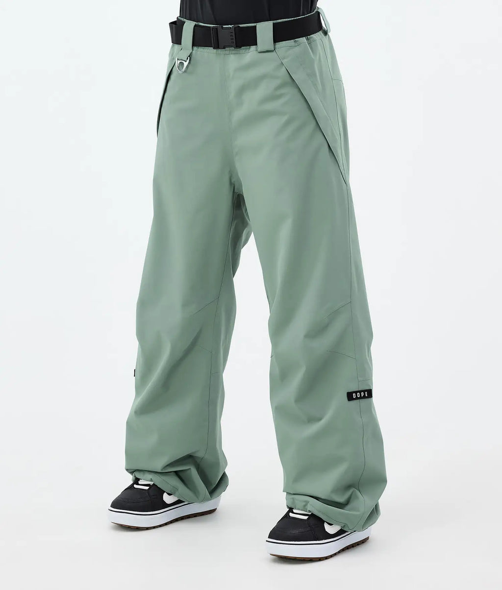 Big W Snowboard Pants Women Faded Green